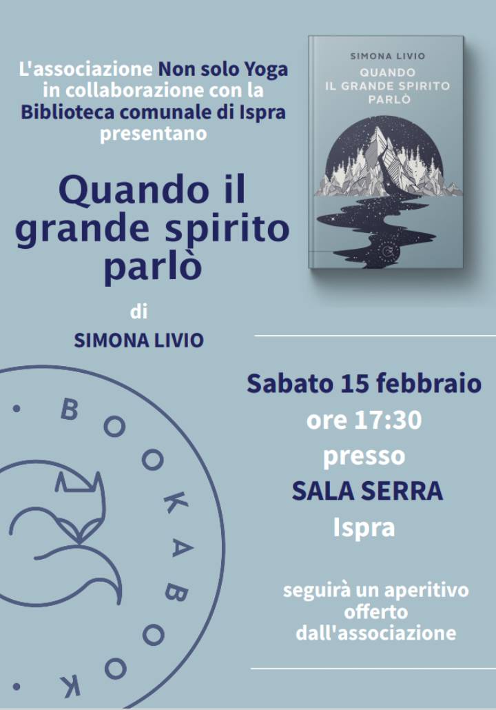 presentazione del libro QUANDO IL GRANDE SPIRITO PARLO\'