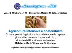 Agricoltura intensiva e sostenibilità