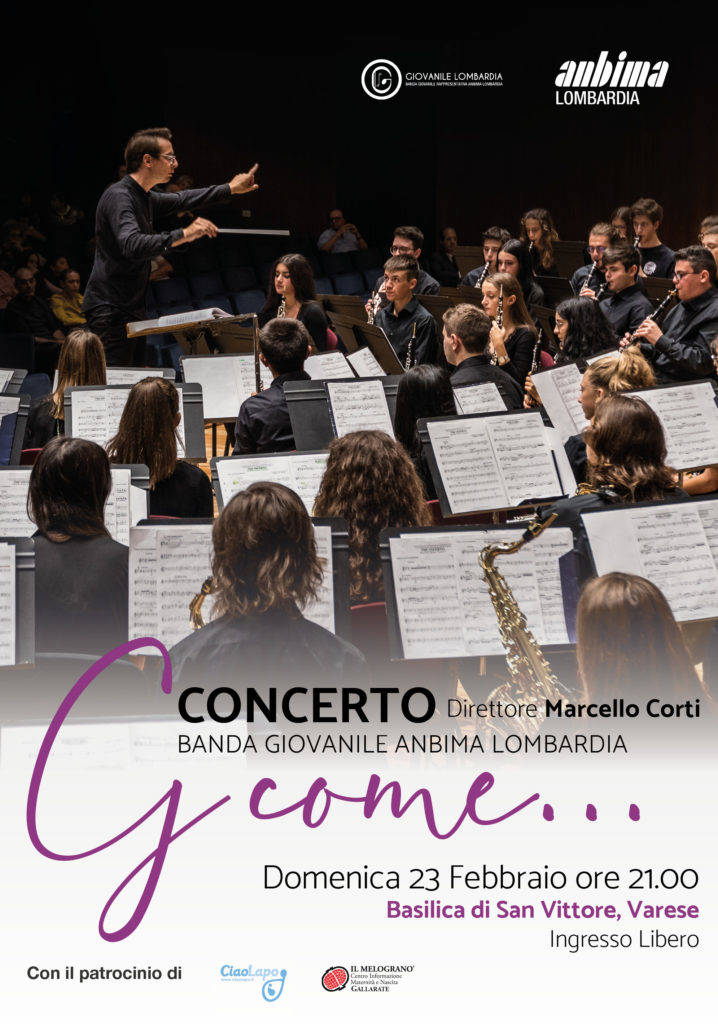 Concerto Banda Giovanile Anbima Lombardia : \"G come...\"