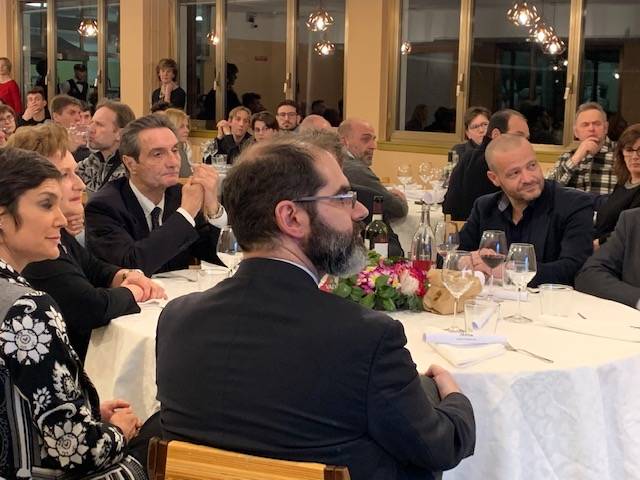 La \"cena del legno\" al Cfp di Luino
