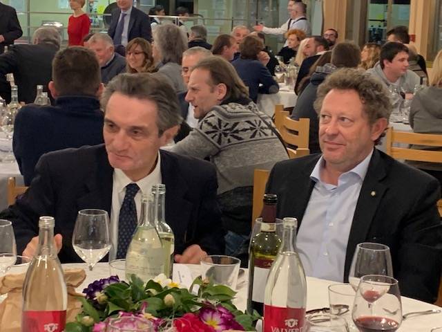 La \"cena del legno\" al Cfp di Luino