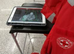 Controlli coronavirus in aeroporto