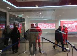 Controlli coronavirus in aeroporto