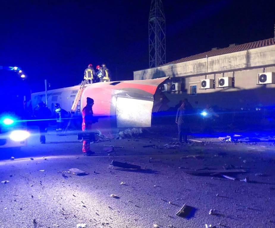 Deragliamento Frecciarossa Ospitaletto Lodigiano