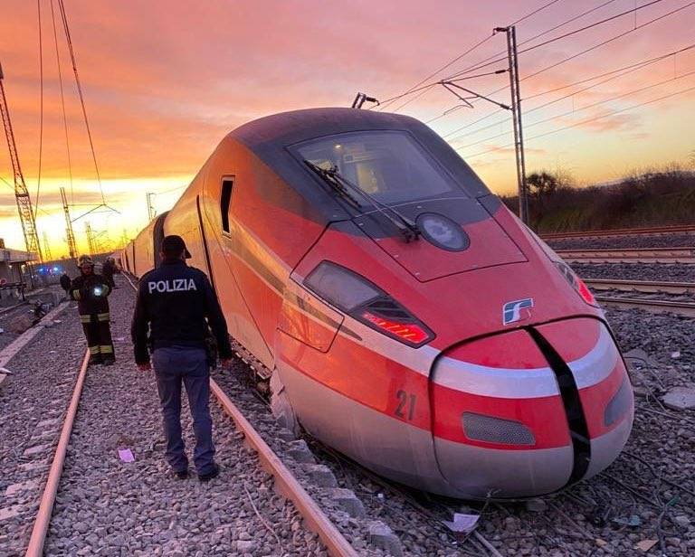 Deragliamento Frecciarossa Ospitaletto Lodigiano
