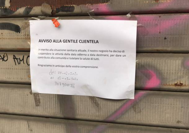 A Saronno diversi negozi cinesi chiusi