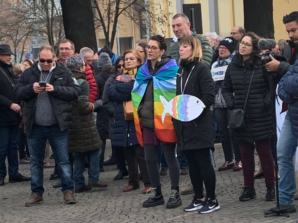 Flashmob sardine a Legnano