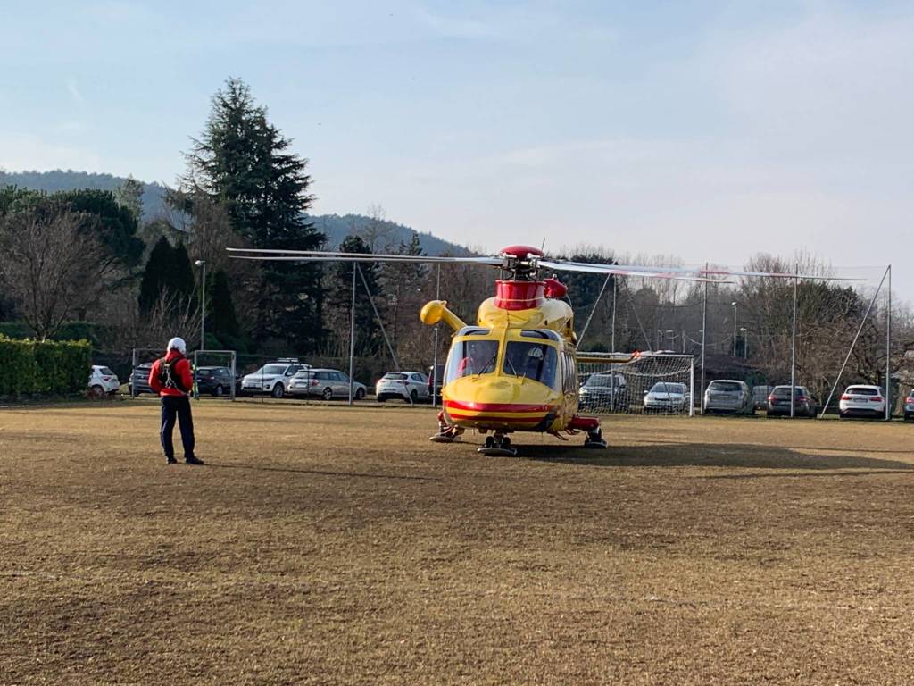 Inaugurazione Campo di atterraggio elisoccorso Inarzo