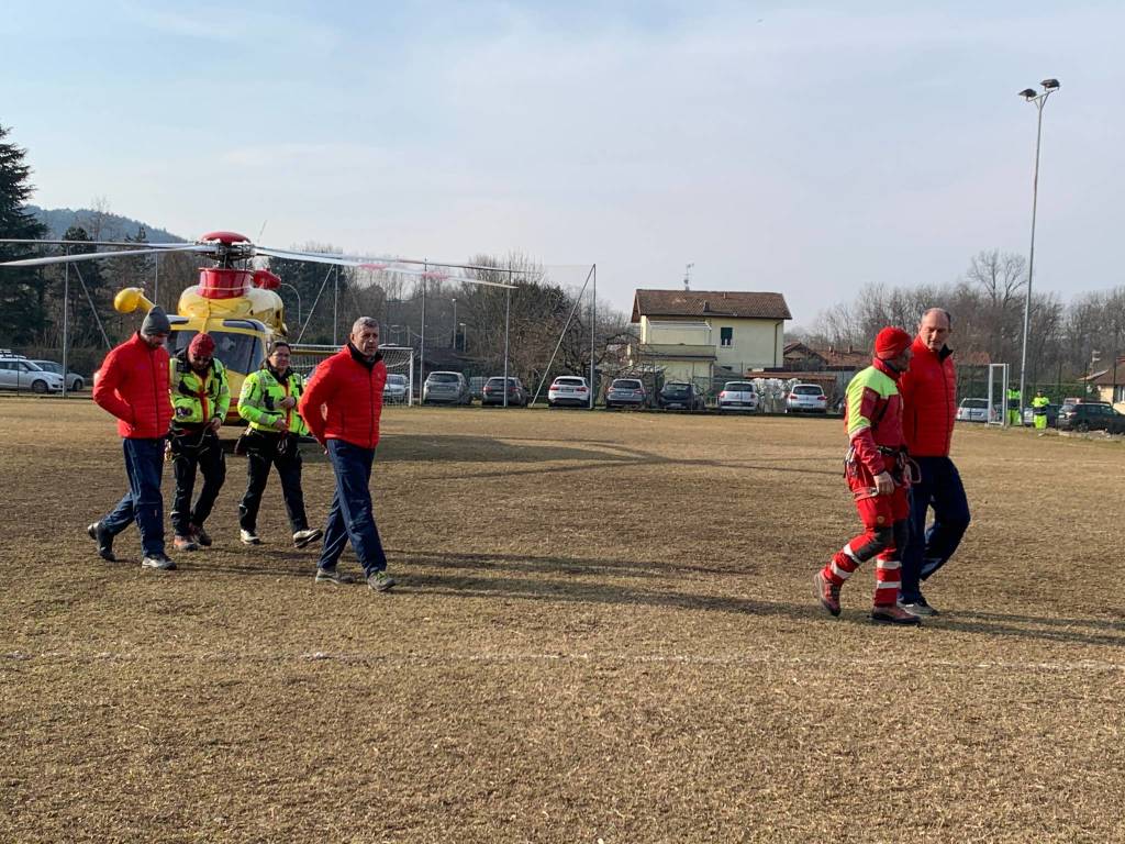 Inaugurazione Campo di atterraggio elisoccorso Inarzo