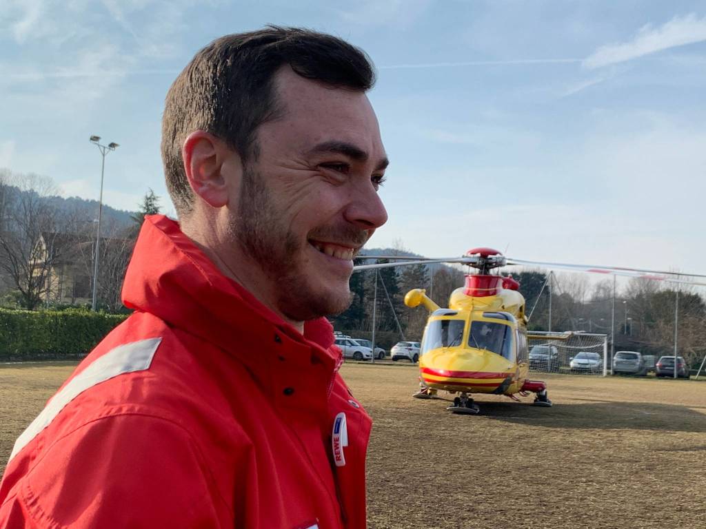 Inaugurazione Campo di atterraggio elisoccorso Inarzo