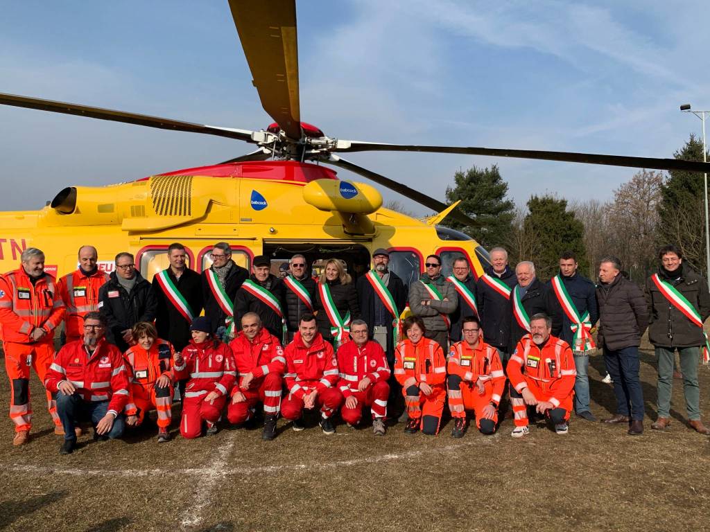 Inaugurazione Campo di atterraggio elisoccorso Inarzo