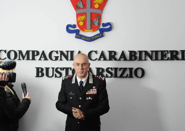 inaugurazione caserma carabinieri busto arsizio