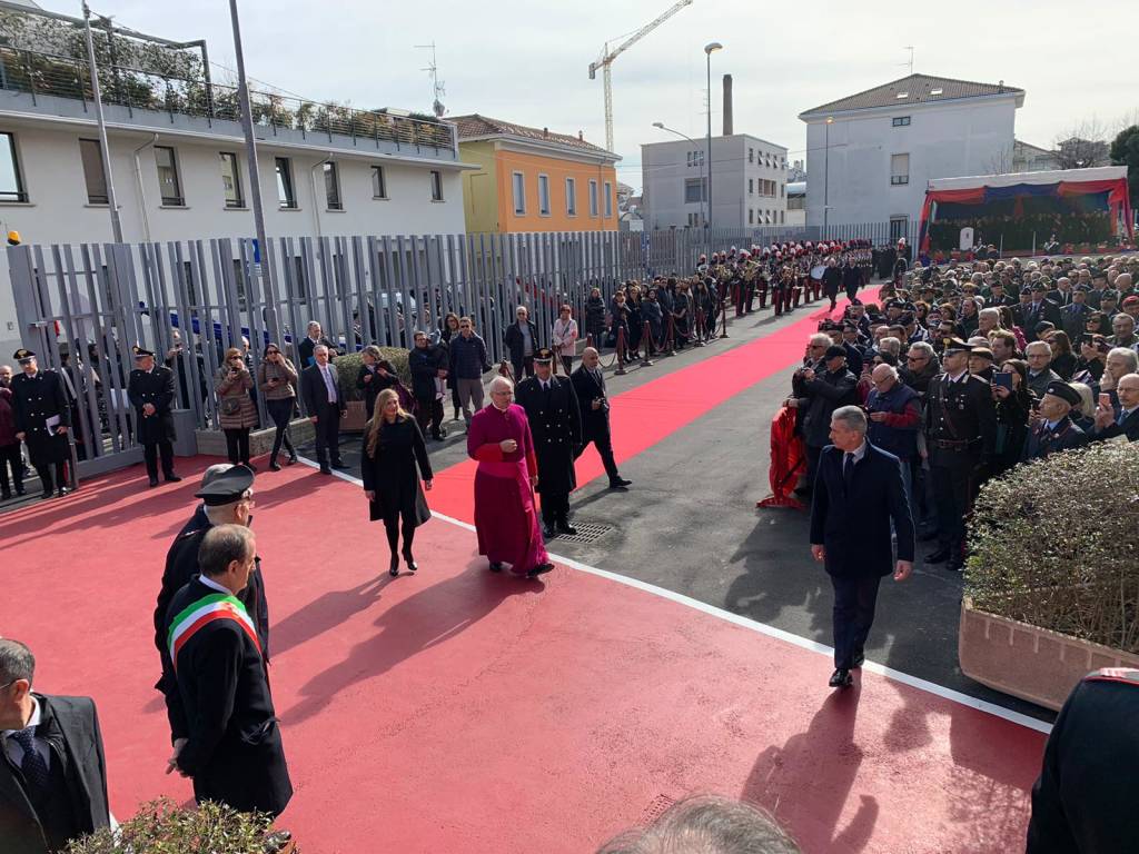 inaugurazione caserma carabinieri busto arsizio