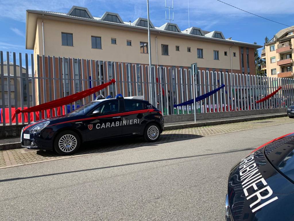 inaugurazione caserma carabinieri busto arsizio