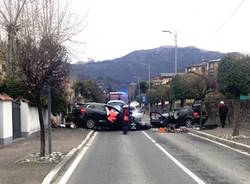 incidente frontale germignaga