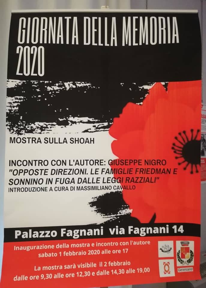 Incontro sulla Shoah a Gerenzano