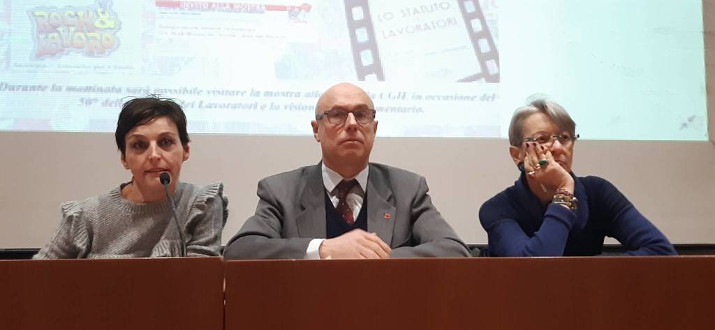 La mostra sulle lotte sindacali della Cgil al Museo del tessile