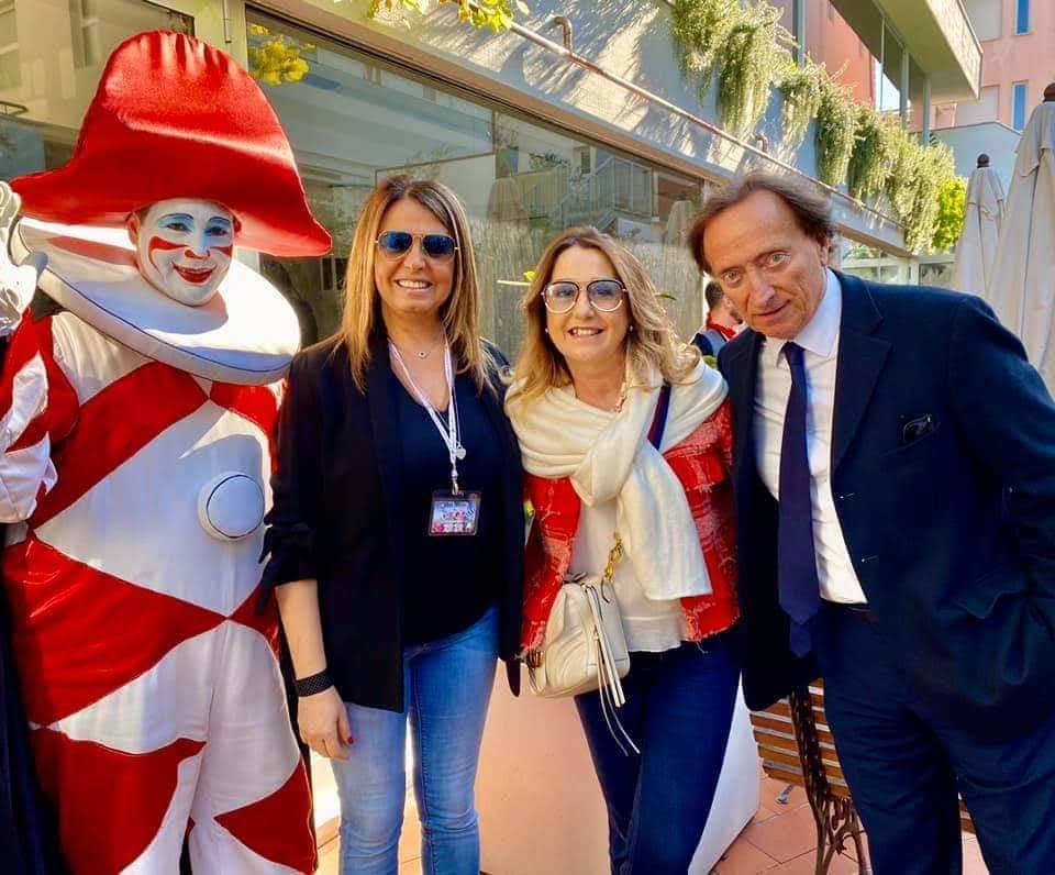 Mariassunta Miglino al Carnevale di Viareggio