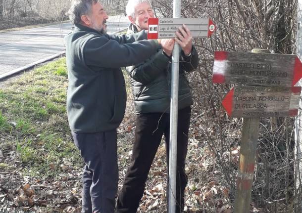 Nuova segnaletica al Parco delle Groane