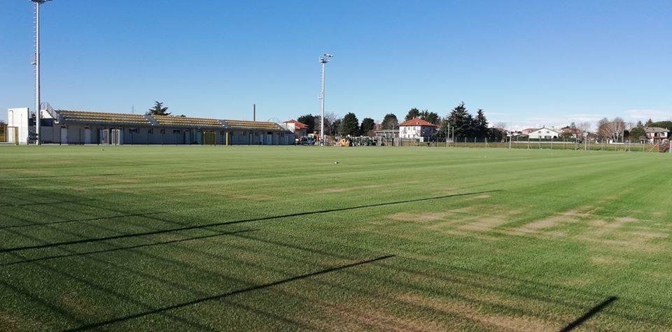 Nuovo centro sportivo a Cislago, lavori quasi ultimati