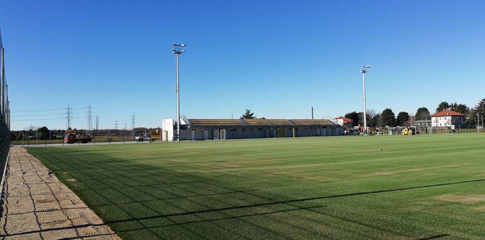 Nuovo centro sportivo a Cislago, lavori quasi ultimati