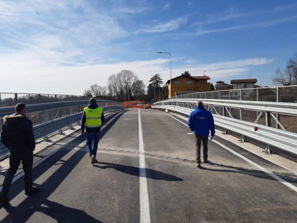 Pedemontana, apre al traffico il cavalcavia Bregnano-Cermenate