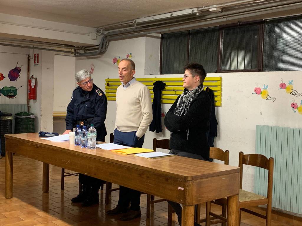 Riunione sulla sicurezza a Buguggiate