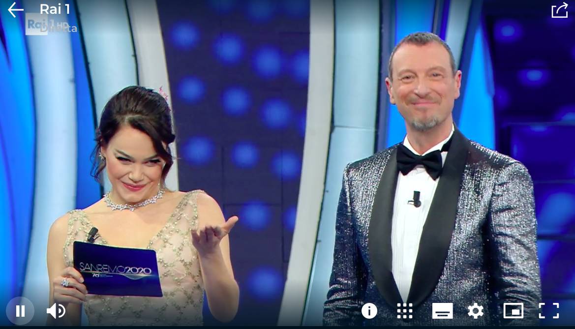 Sanremo 2020, prima serata