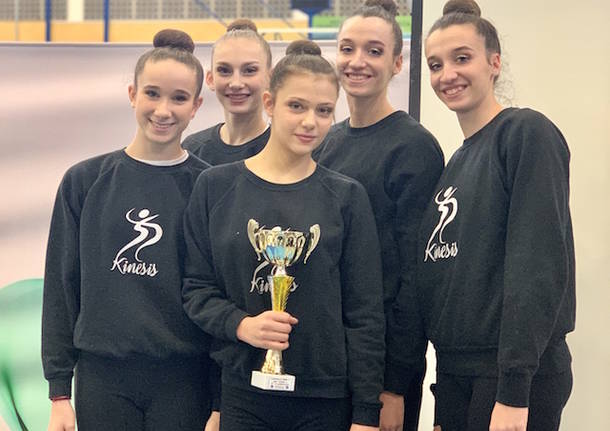 squadra kinesis venegono superiore ginnastica ritmica 2020