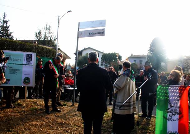 Varese dedica una strada ed un parco a Nelson Cenci