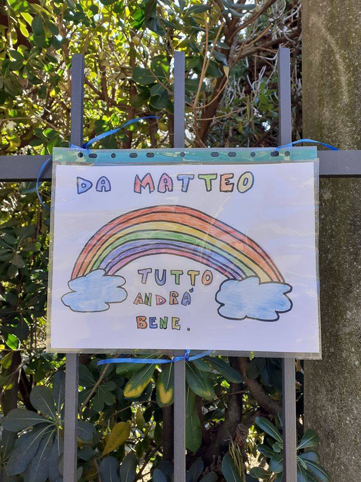 balconi disegni andrà tutto bene
