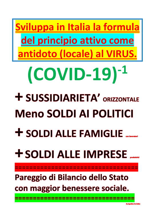 COVID-19 può far “CAMBIARE USI con responsabilità” agli ITALIANI!