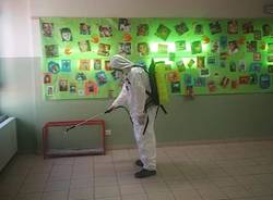 Castiglione Olona - Disinfezione scuole