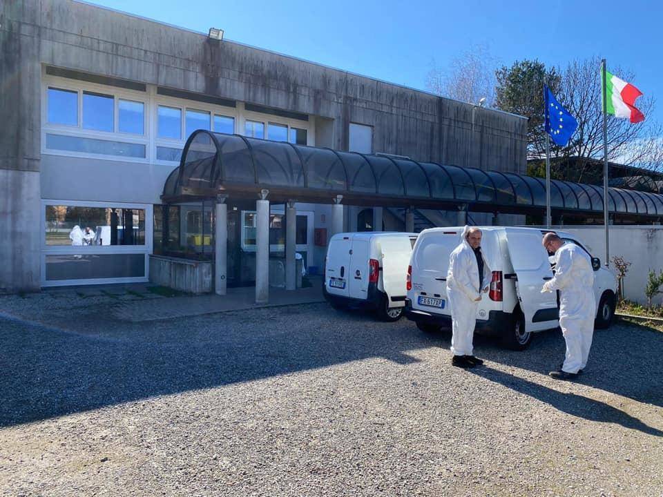 Castiglione Olona - Disinfezione scuole