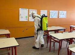 Castiglione Olona - Disinfezione scuole