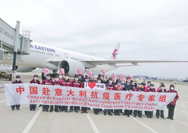 China Eastern Airlines a Malpensa coronavirus