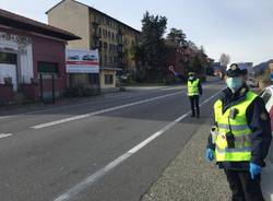 controllo vigili polizia locale di varese per coronavirus