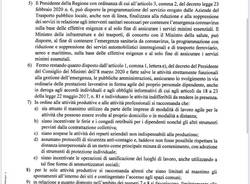 Coronavirus, le restrizioni dell’11 marzo 2020