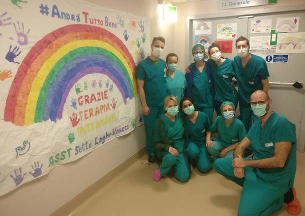 Emilia ringrazia il personale dell’ospedale Del Ponte di Varese