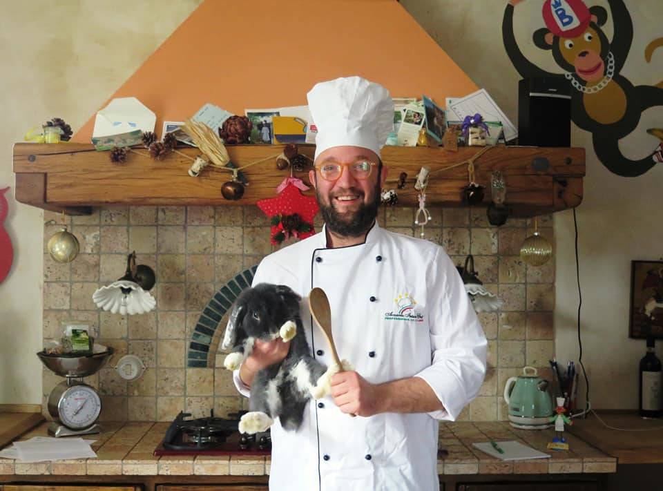focaccia di cuoco Giorgio per bambini