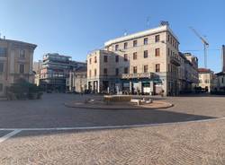 Gallarate vuota per coronavirus