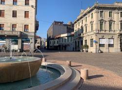 Gallarate vuota per coronavirus