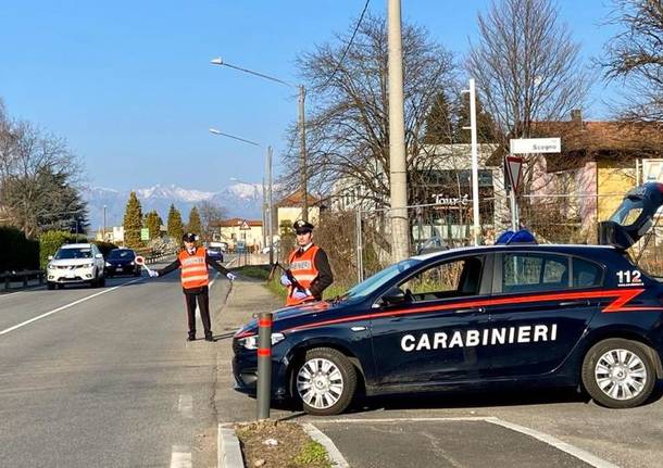 carabinieri controllo coronavirus