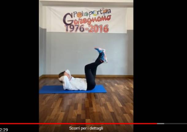 ginnastica su youtube uisp