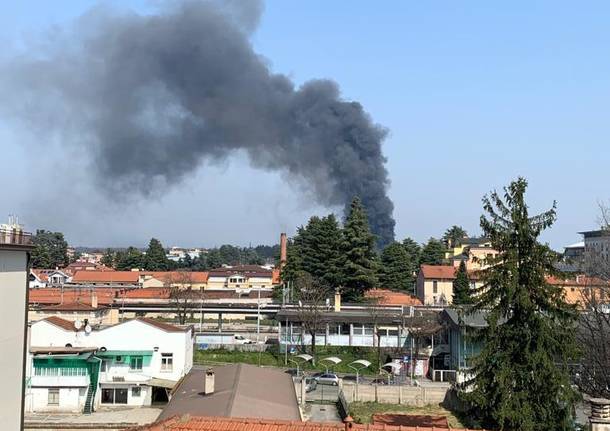 incendio gallarate