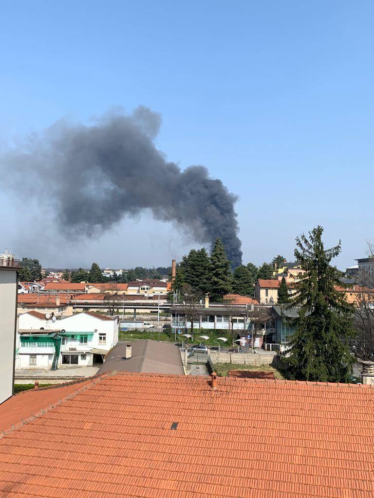 incendio gallarate