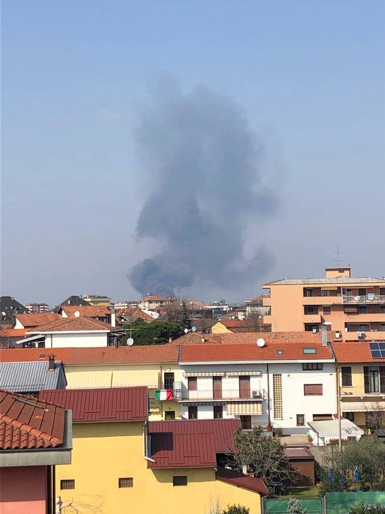 incendio gallarate