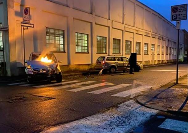 incidente busto arsizio