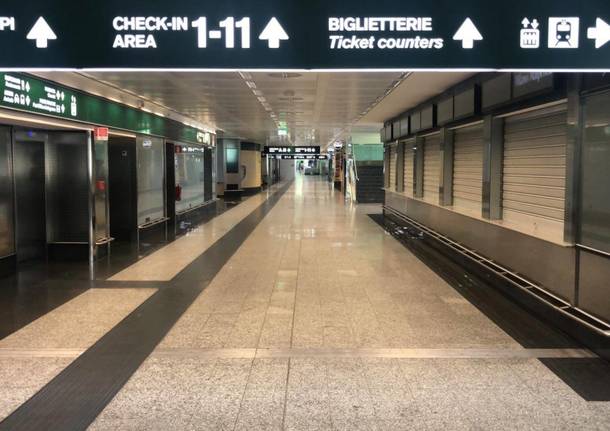 Le foto storiche di Malpensa T1 chiusa