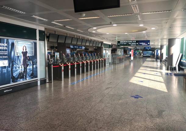 Il terminal 1 di Malpensa chiuso ai passeggeri